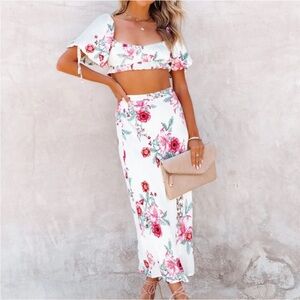 Floral Two-Piece Set